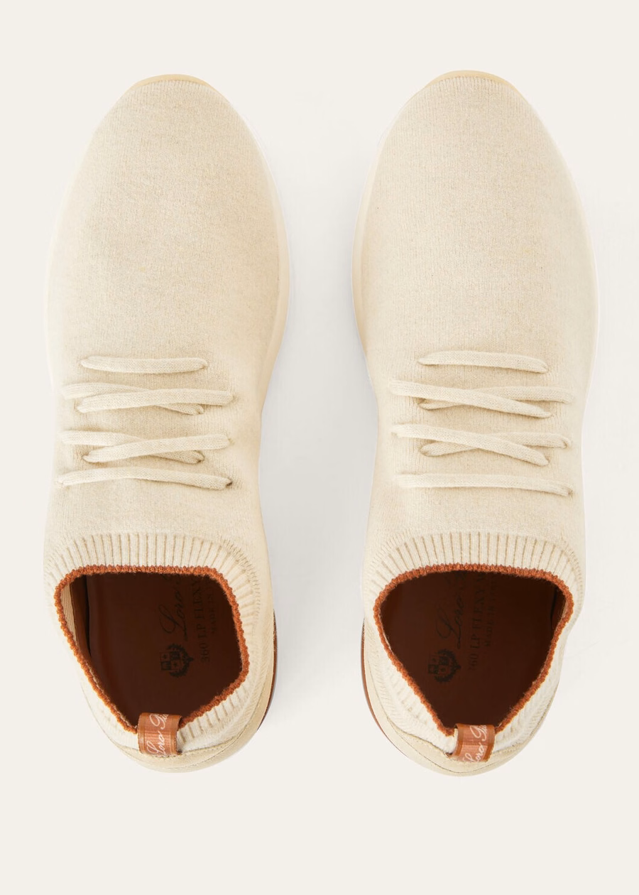 Loro 360 LP Flexy Walk sneaker Kasjmier Pure Dunes Mel