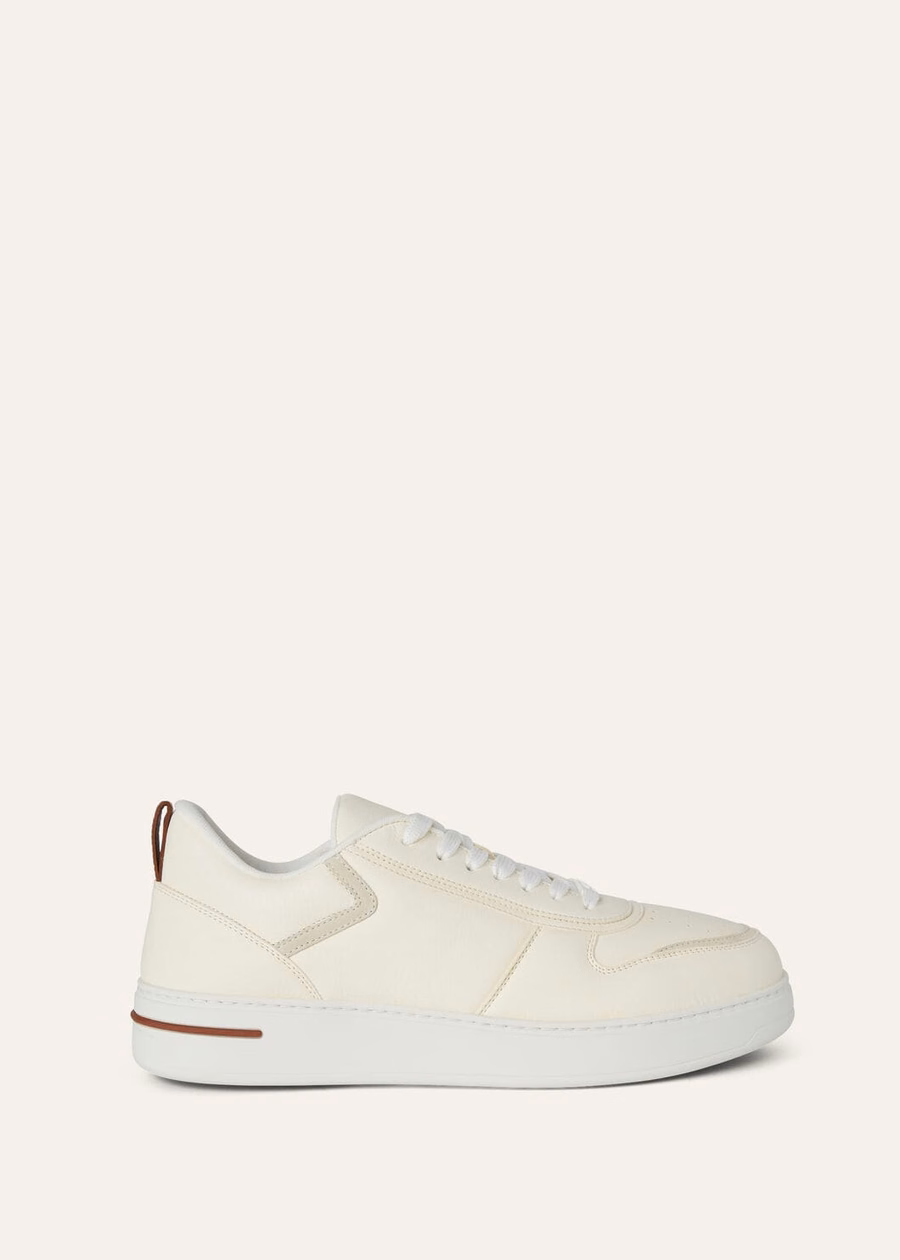Newport 2.0 Walk sneaker in wit kalfsleer