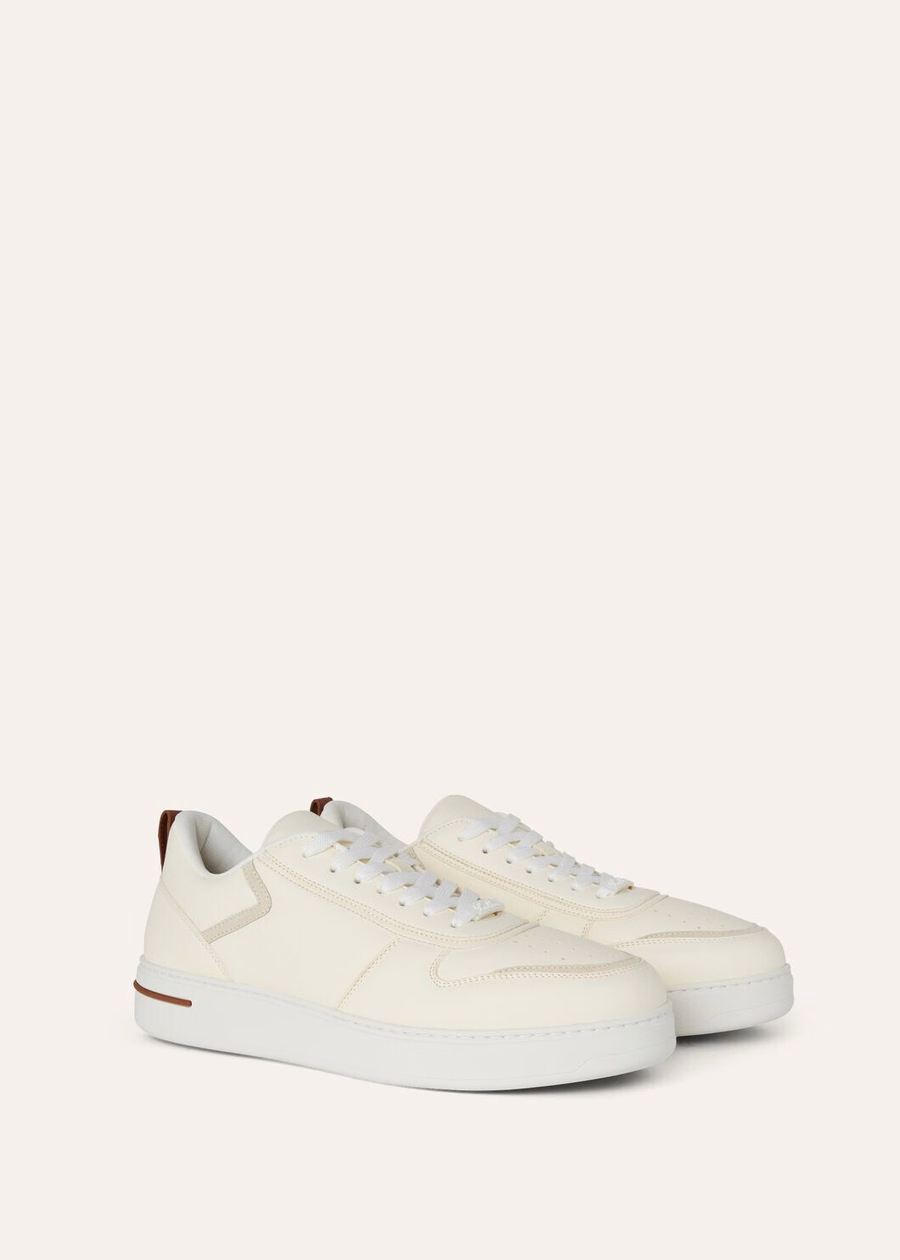 Newport 2.0 Walk sneaker in wit kalfsleer