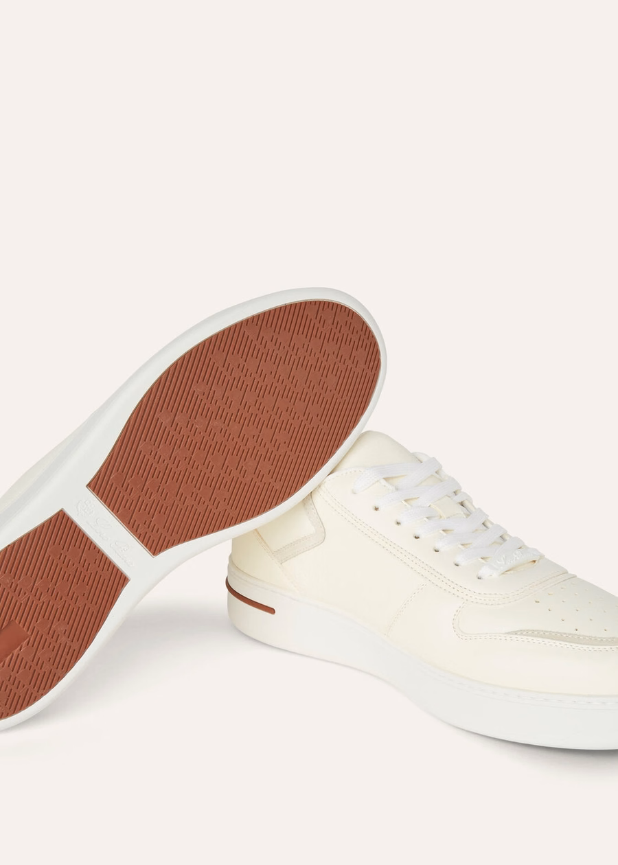 Newport 2.0 Walk sneaker in wit kalfsleer