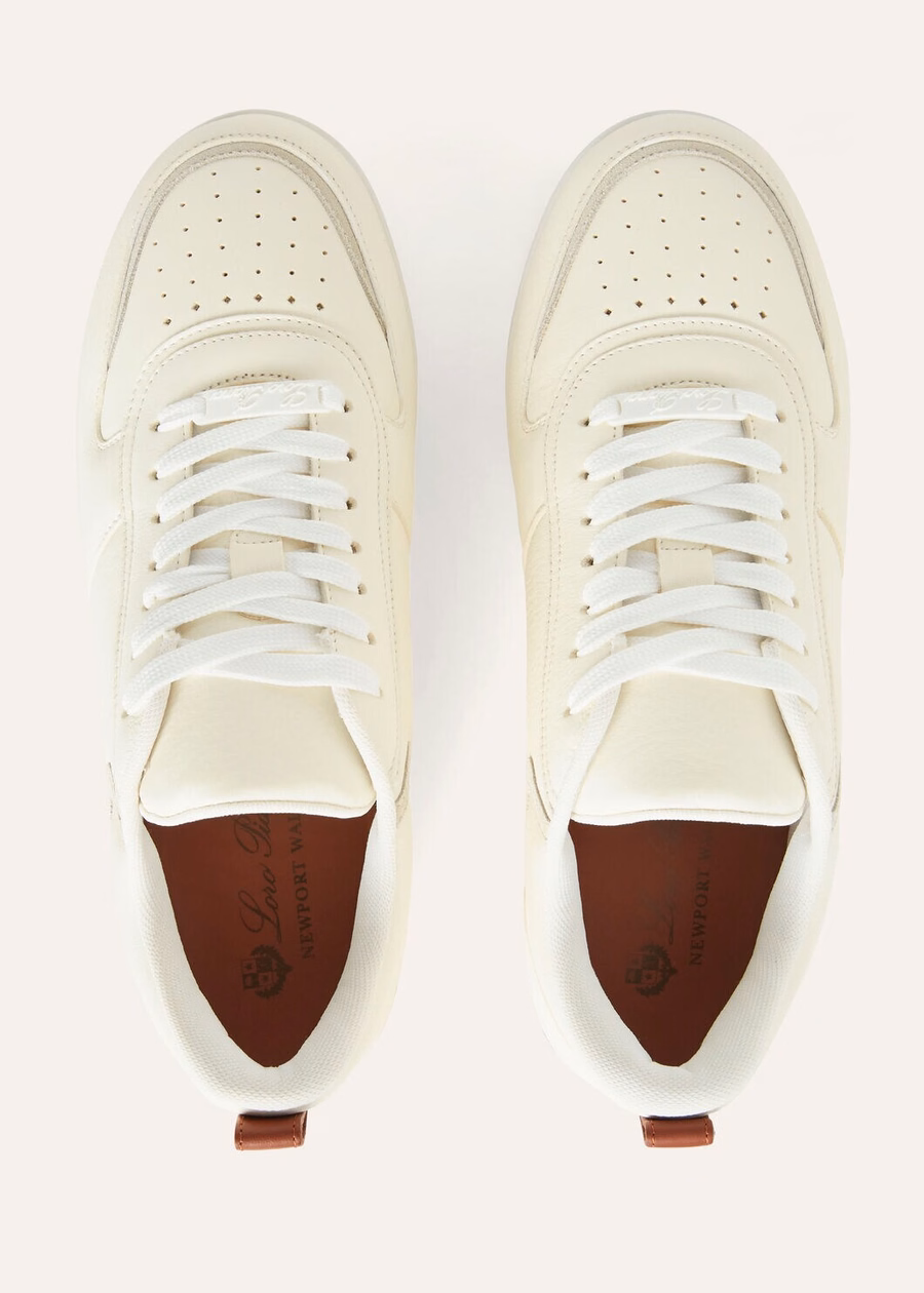 Newport 2.0 Walk sneaker in wit kalfsleer