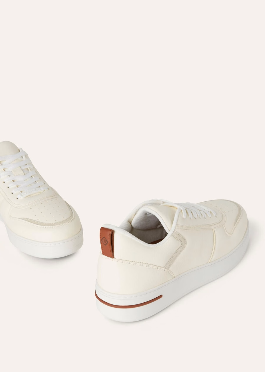 Newport 2.0 Walk sneaker in wit kalfsleer