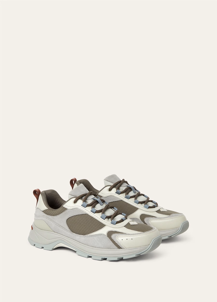 Cairn Walk Microfiber Sneakers