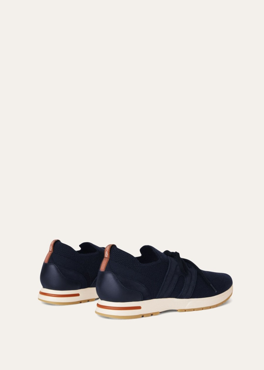 360 lp lady flexy walk sneaker wish wol marineblauw
