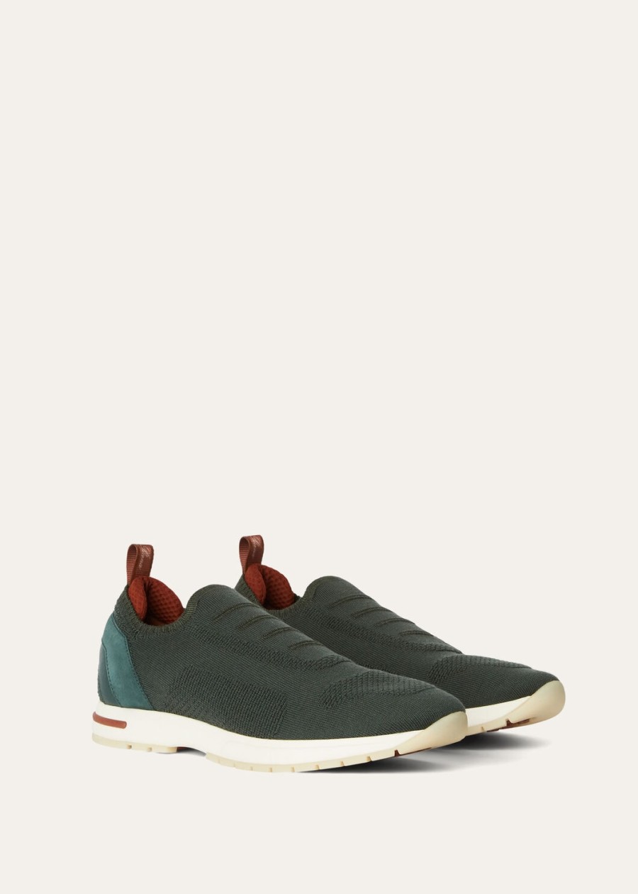 360 lp flexy walk sneaker microfiber agano groen