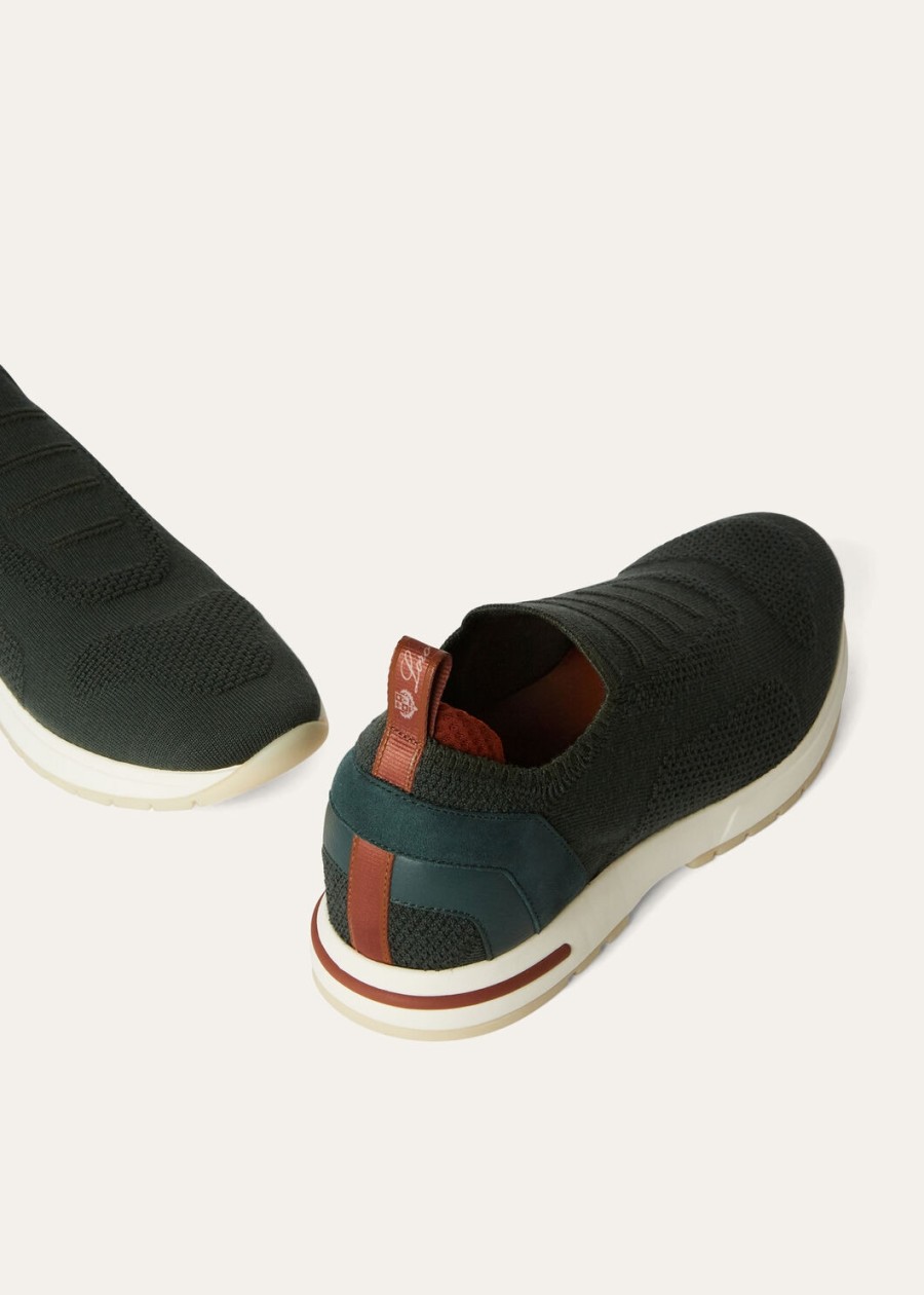 360 lp flexy walk sneaker microfiber agano groen
