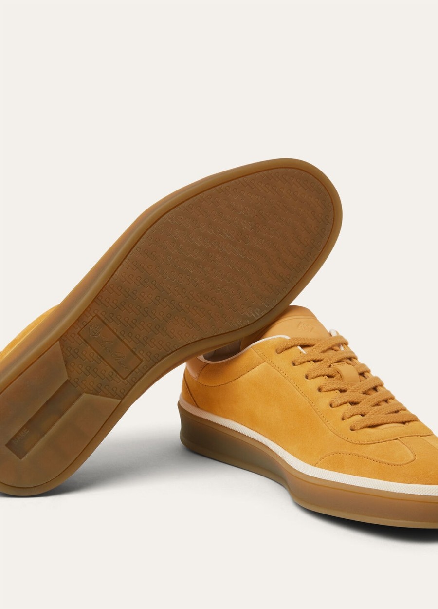 tenis walk sneaker suede calf split sofran tea