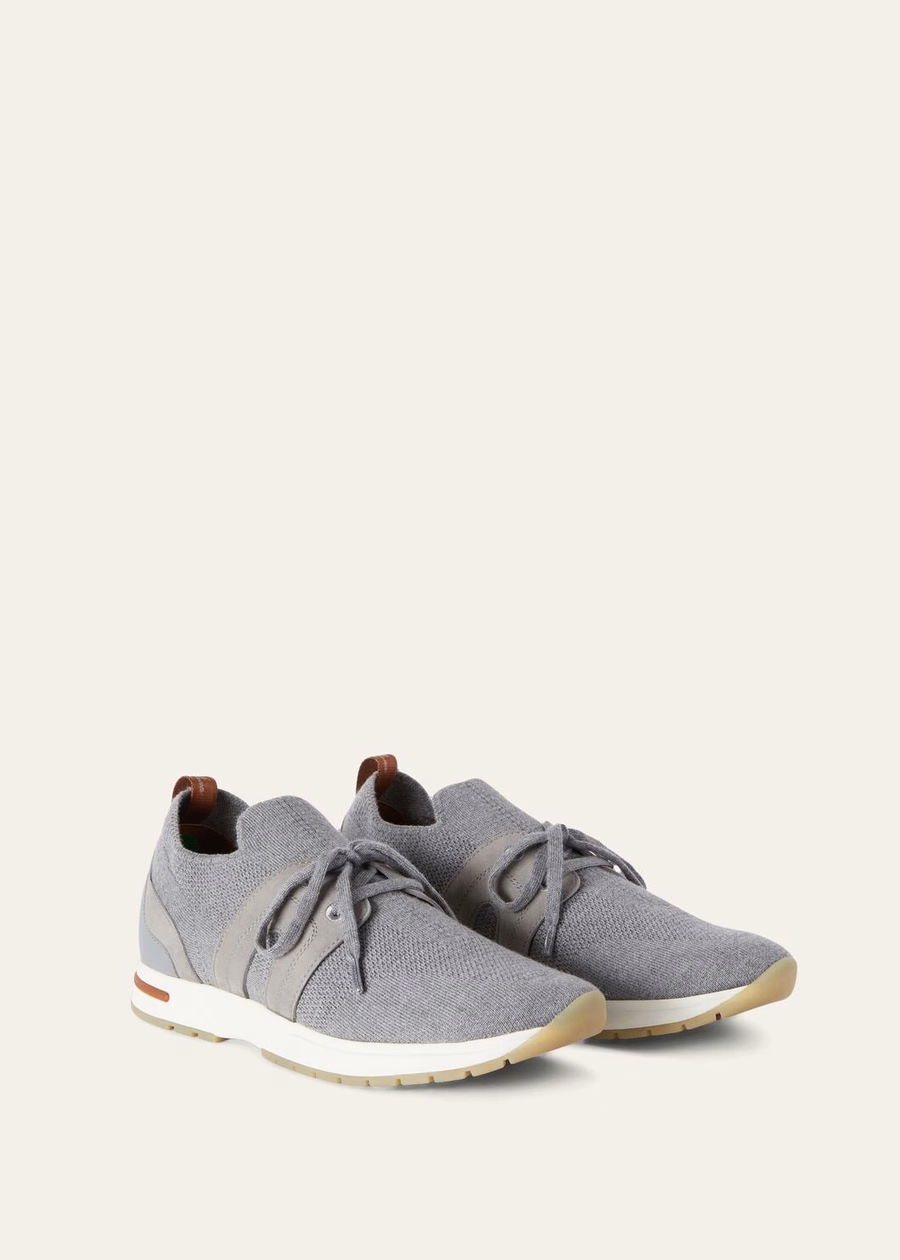 360 LP Lady Flexy Walk Sneaker Wish® Wollen Flanel Grijs