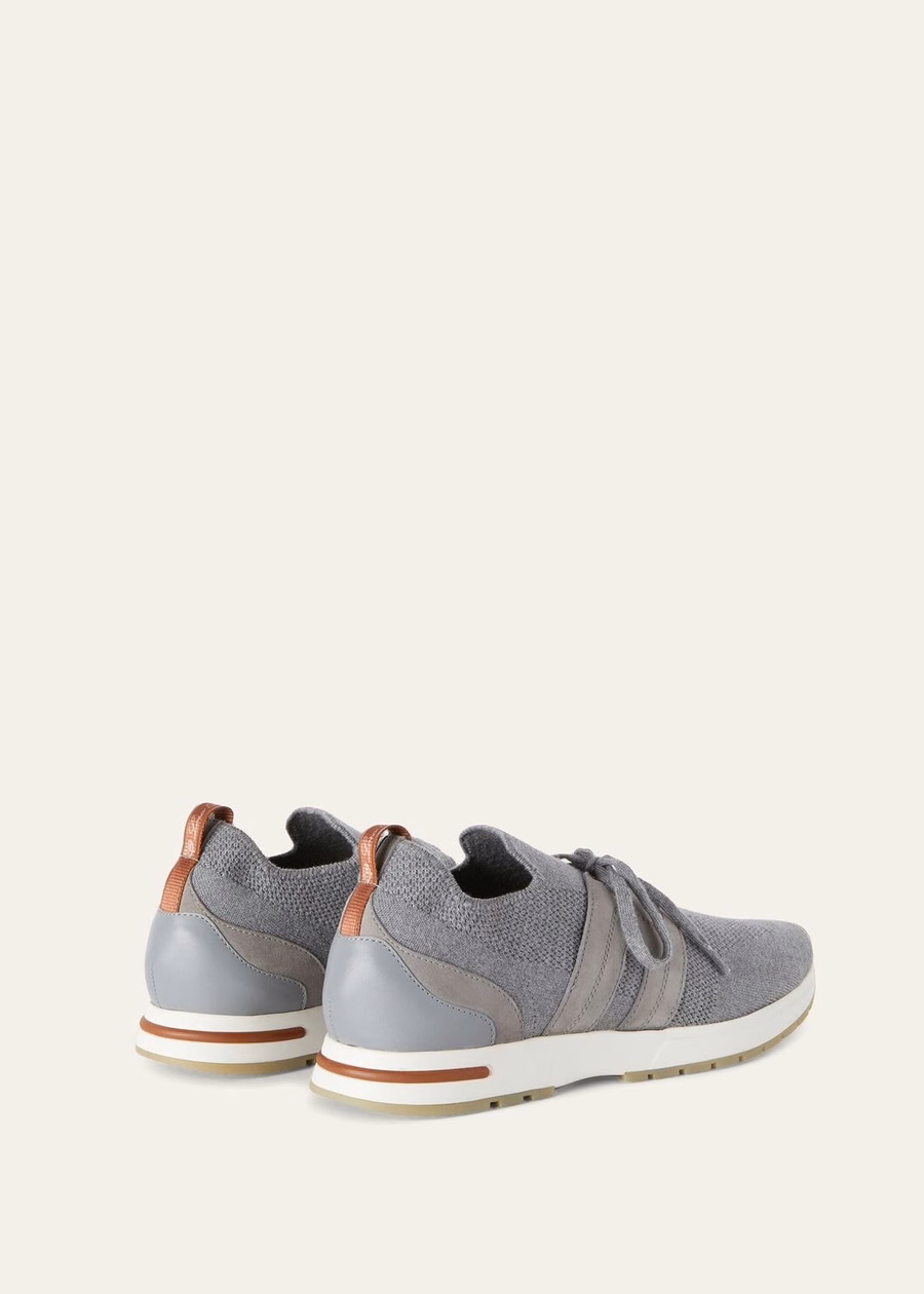 360 LP Lady Flexy Walk Sneaker Wish® Wollen Flanel Grijs