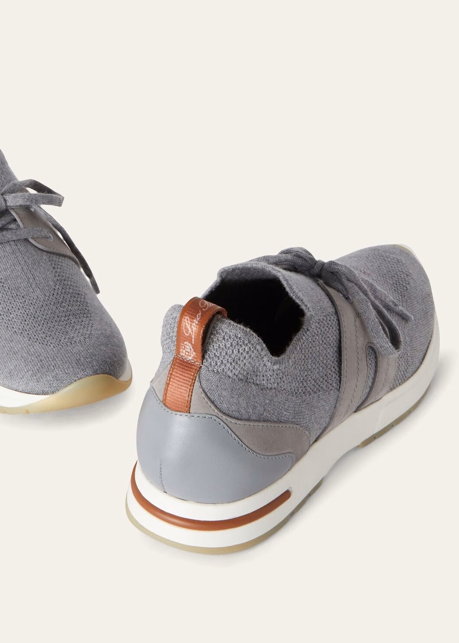 360 LP Lady Flexy Walk Sneaker Wish® Wollen Flanel Grijs