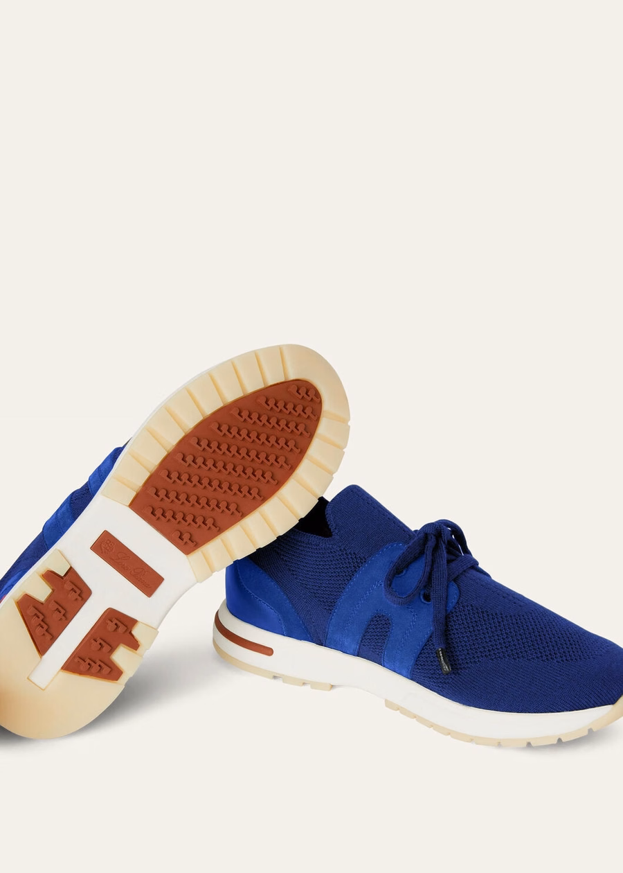 360 LP Lady Flexy Walk Sneaker Wish® Wol Blauw Fluoriet