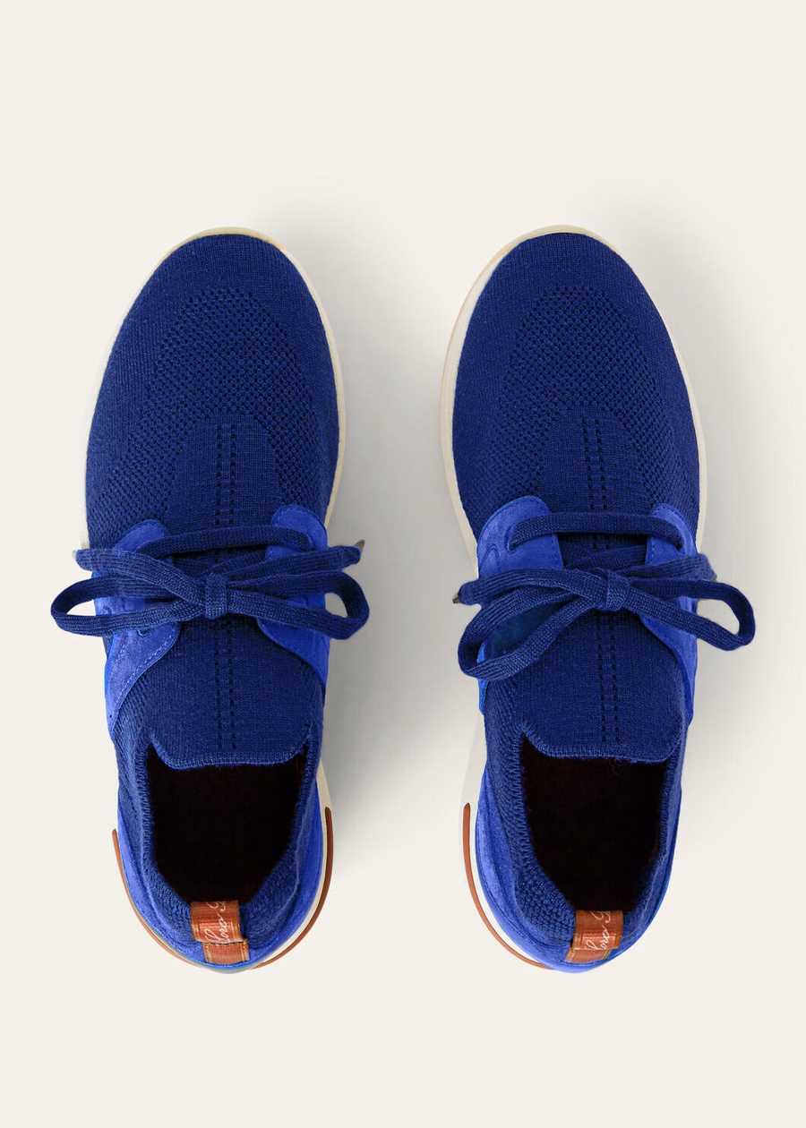 360 LP Lady Flexy Walk Sneaker Wish® Wol Blauw Fluoriet