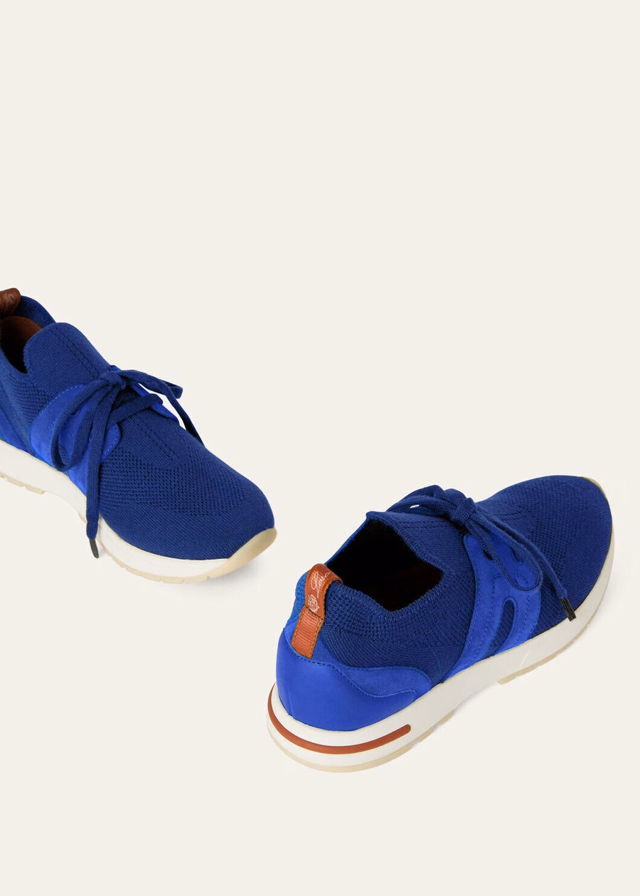 360 LP Lady Flexy Walk Sneaker Wish® Wol Blauw Fluoriet
