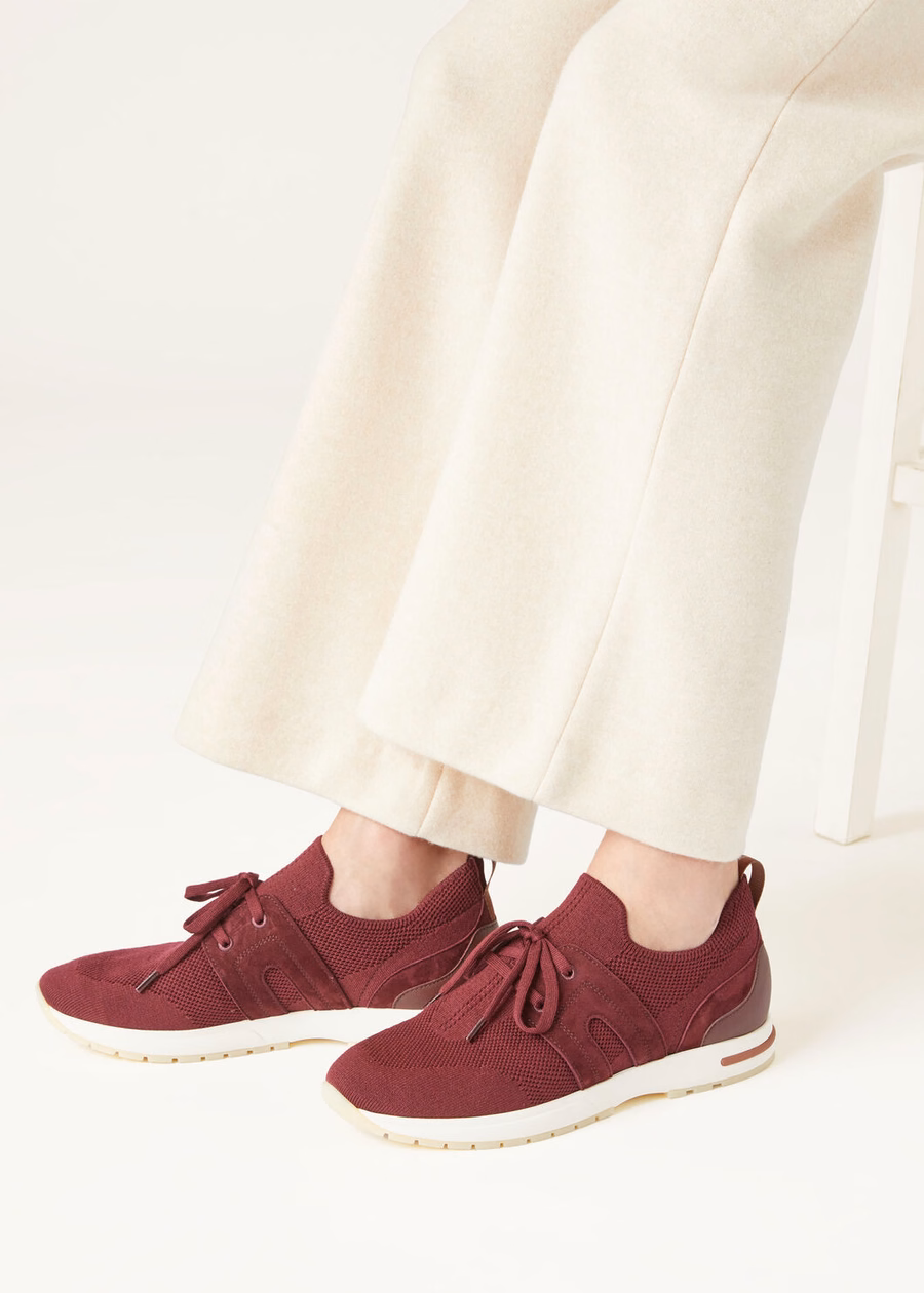 360 LP Lady Flexy Walk Sneaker Wish® Wol Koningsbordeauxrood
