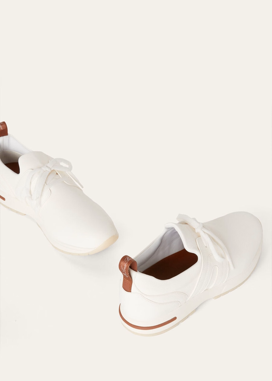 360 LP Flexy Walk Tennis, wit hertenleer