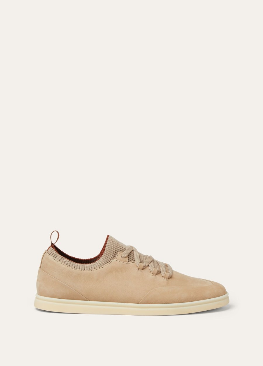 soho walk sneaker van kalfsleer zomerse waas