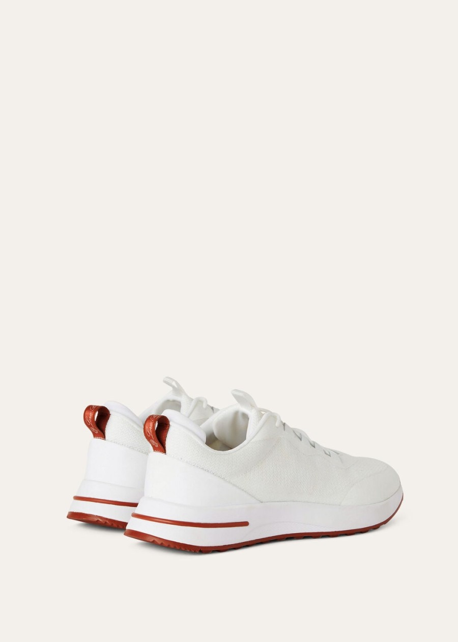 weekendsneakers microvezel wit