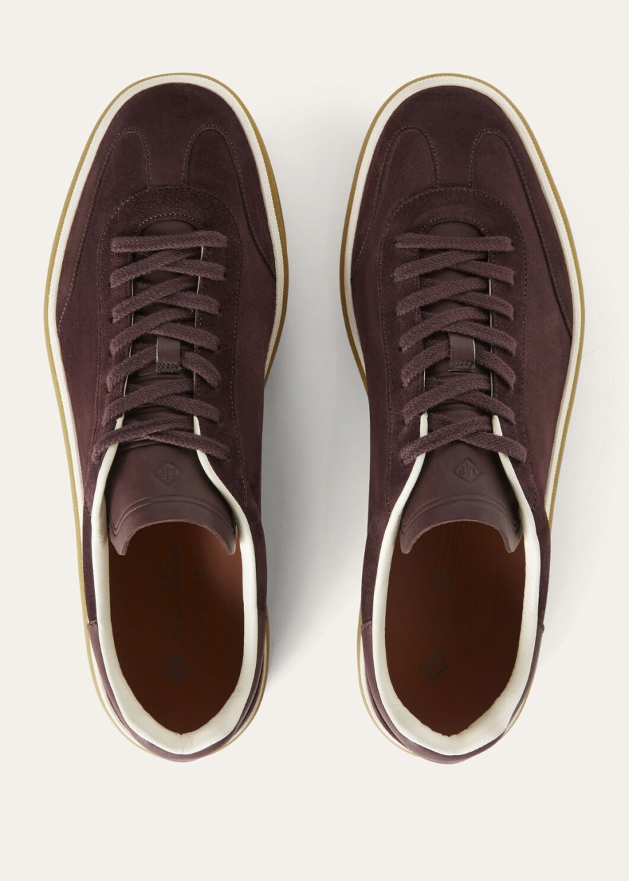 tennis walk tennis suède kalfsleer split amarone