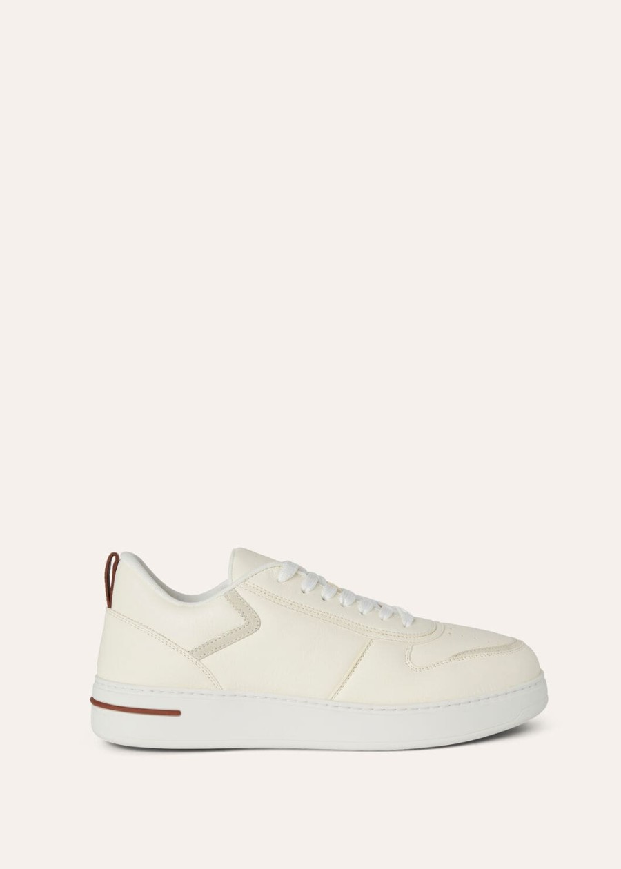 newport 2.0 walk sneaker in wit kalfsleer