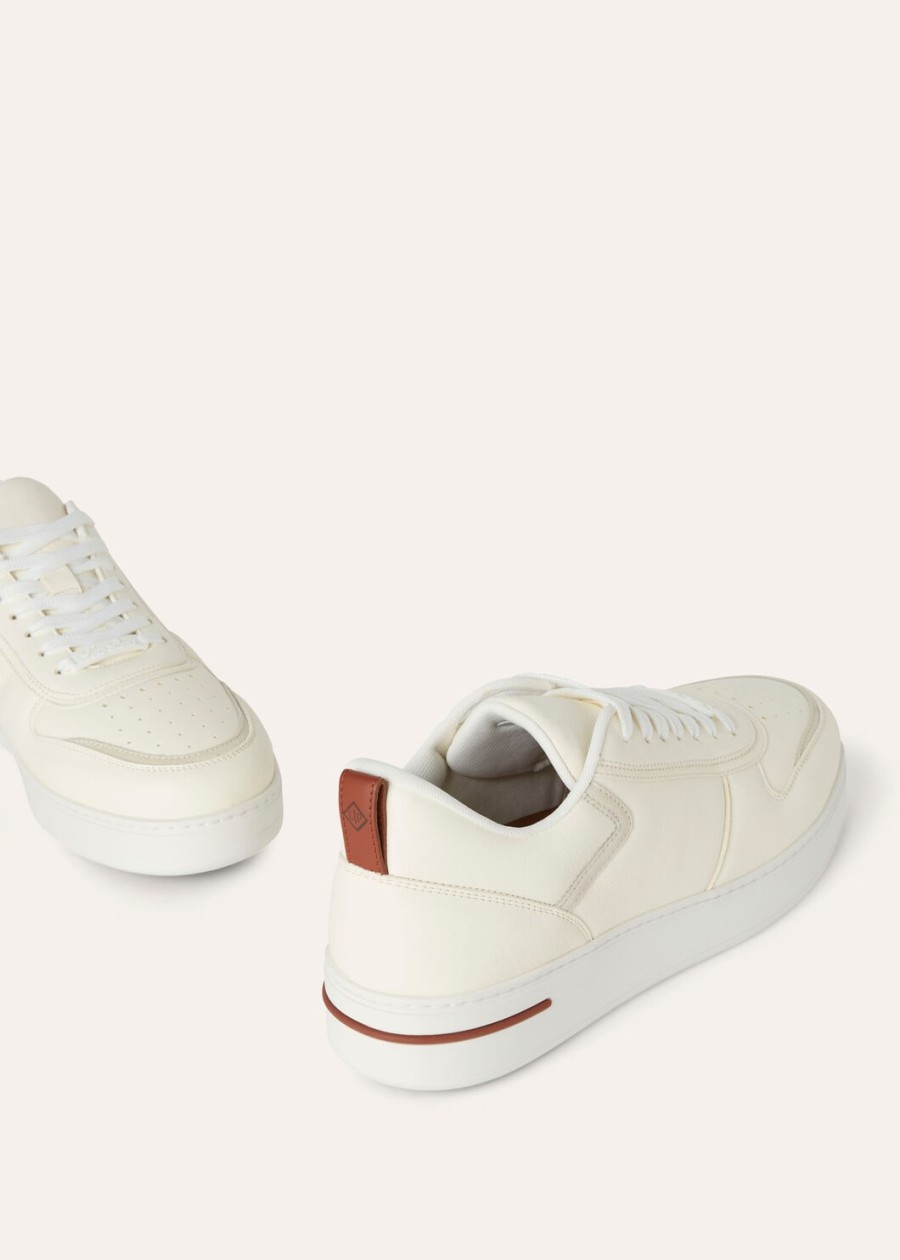 newport 2.0 walk sneaker in wit kalfsleer
