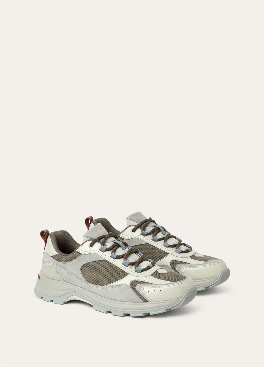 cairn walk microfiber sneakers