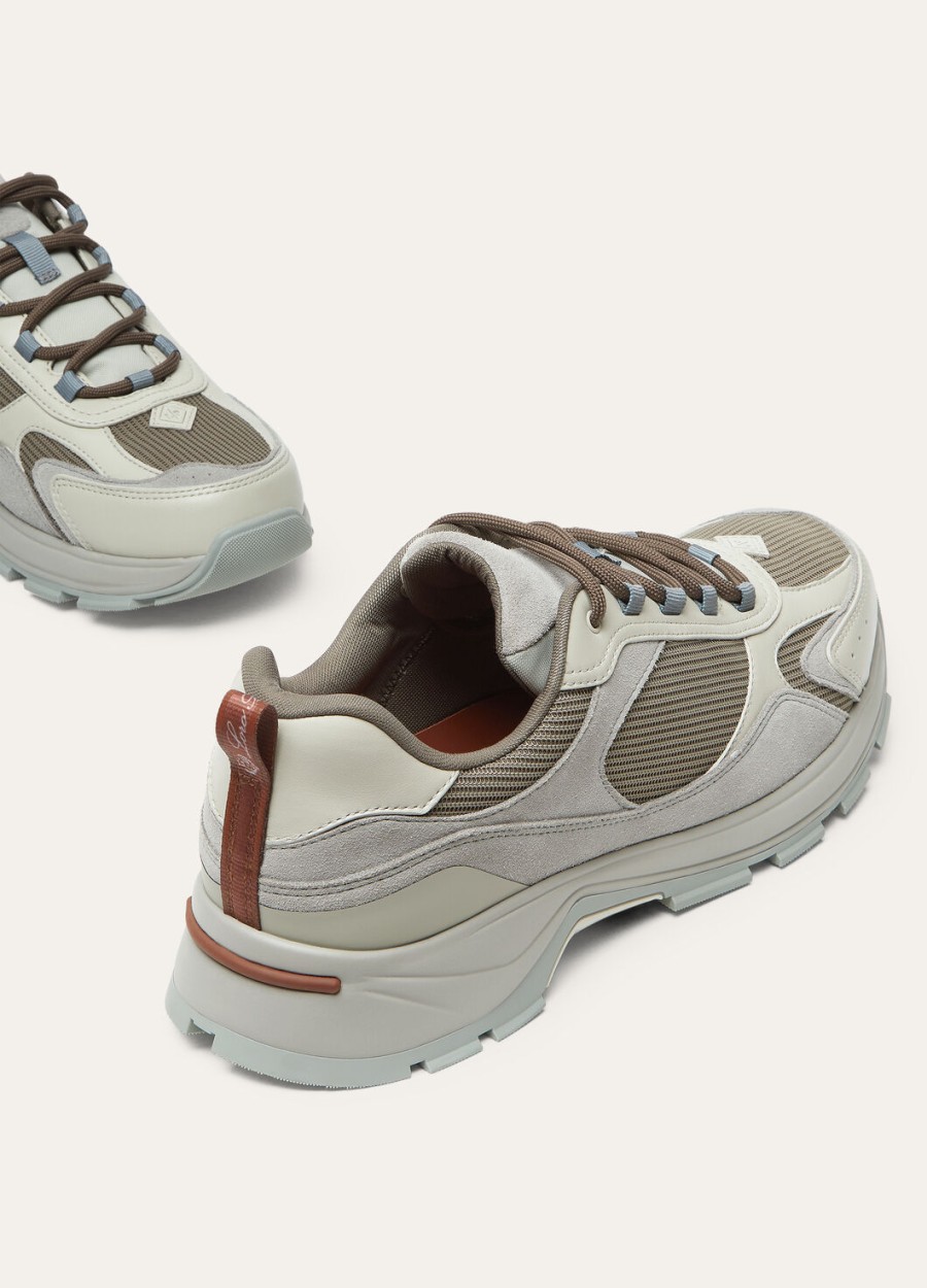 cairn walk microfiber sneakers