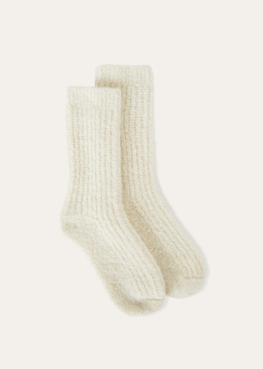 coconachtige kasjmiersokken sneeuwwitje