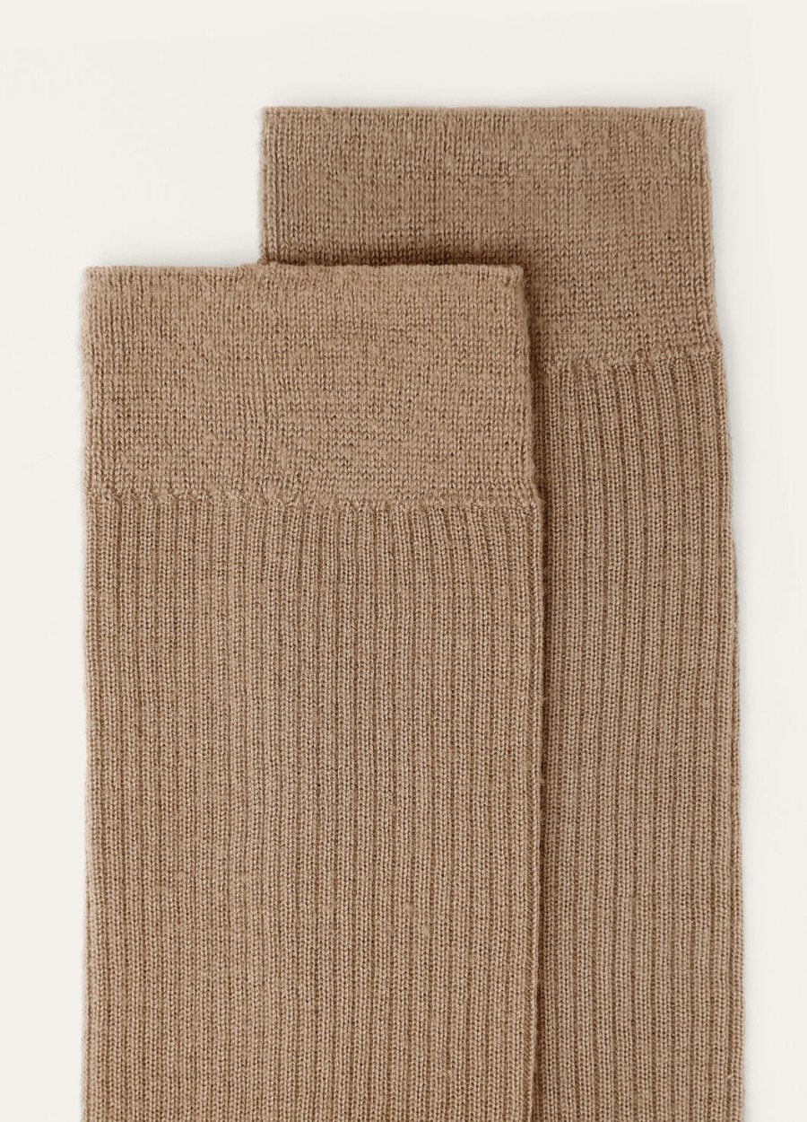 wish socks wish wol licht karamel