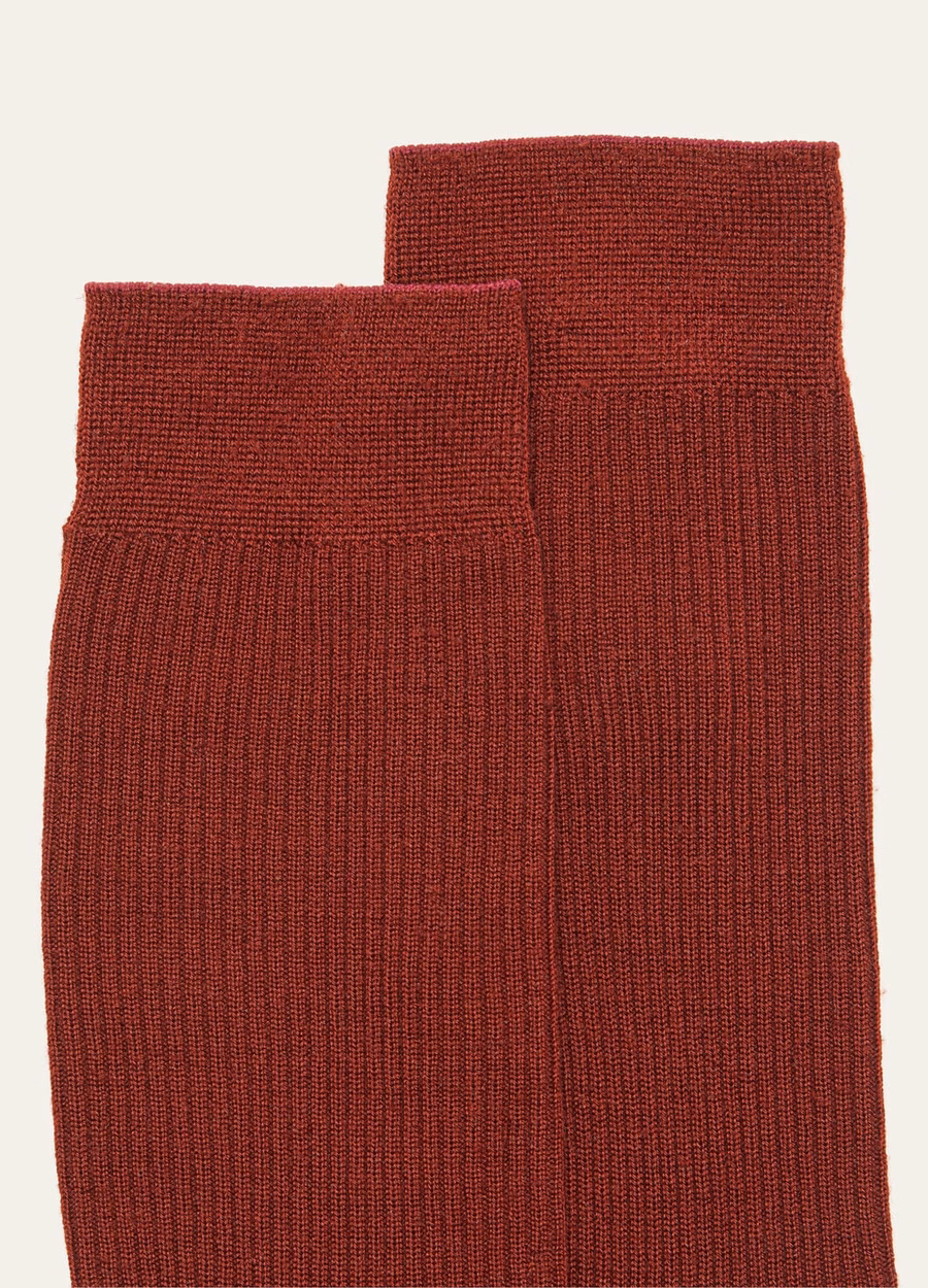 Wish Socks Wish® Wol Antiek Roestbruin