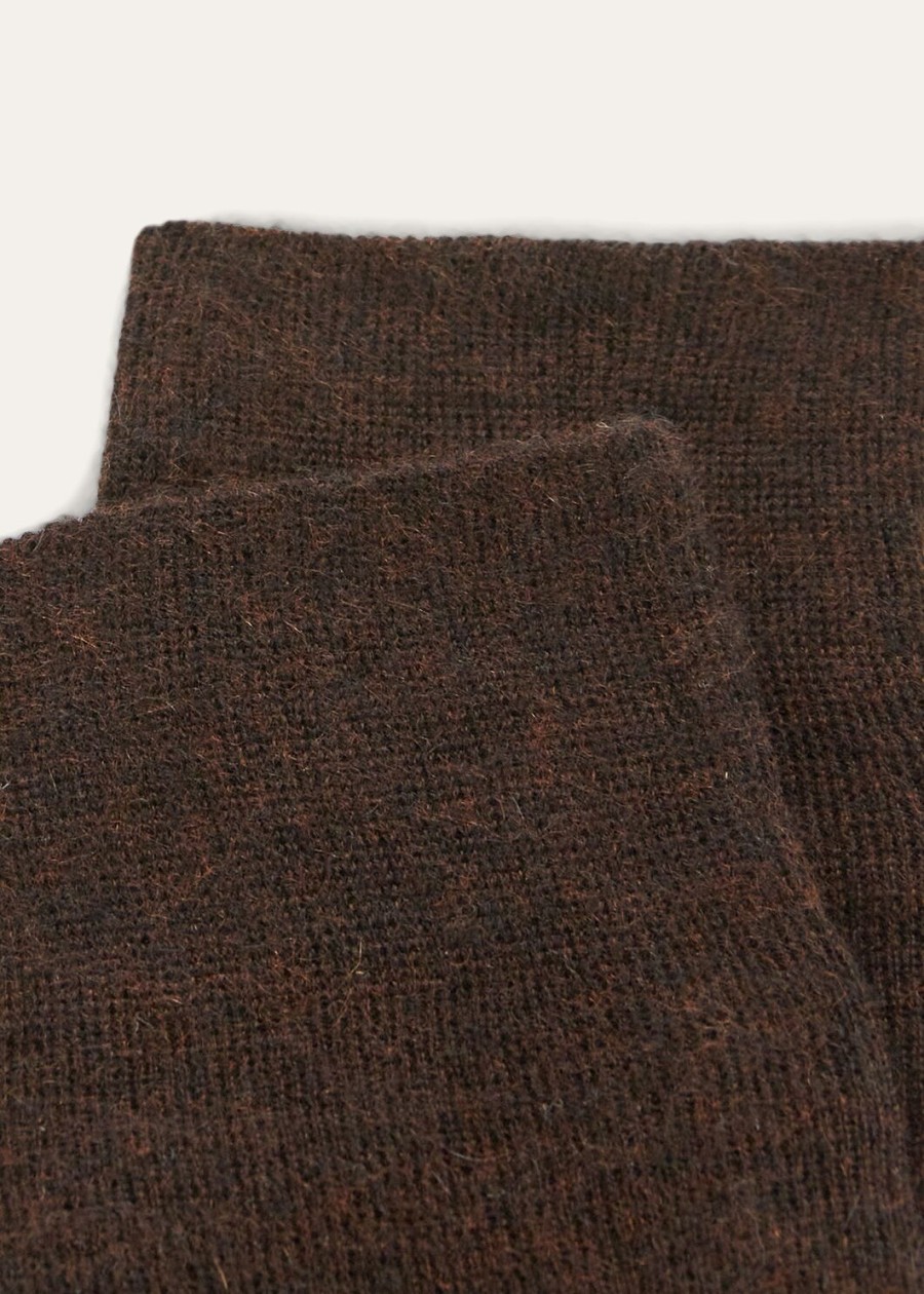costina kasjmier zijde chocolade decadente sokken
