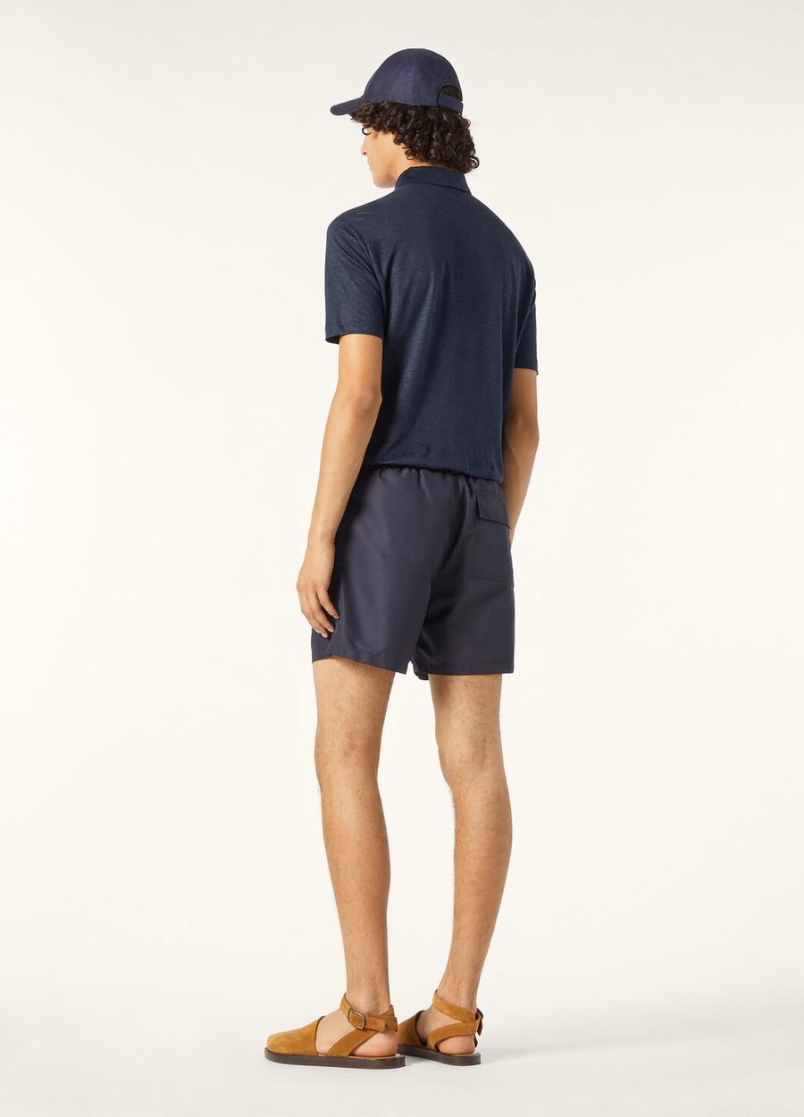 Bay Microfiber Zwemshorts Koningsblauw
