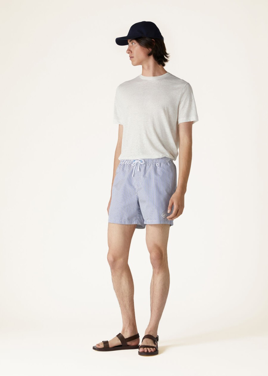 bay microfiber faded wave zwemshorts