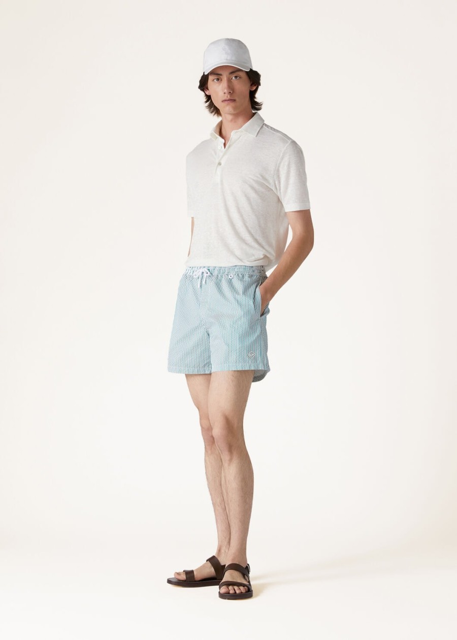 bay microfiber zwemshorts pepermunt strepen