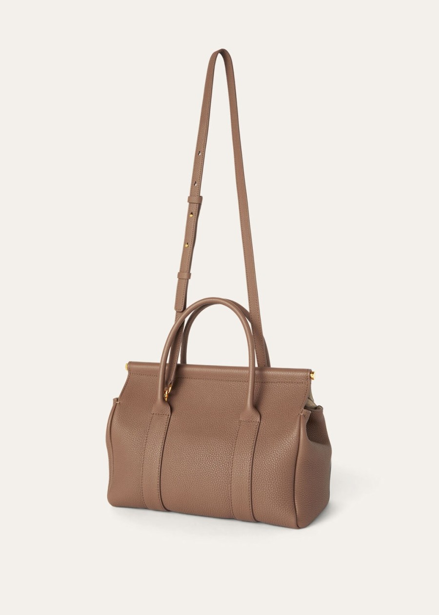 loom l25 fossil calfskinsun gold tas