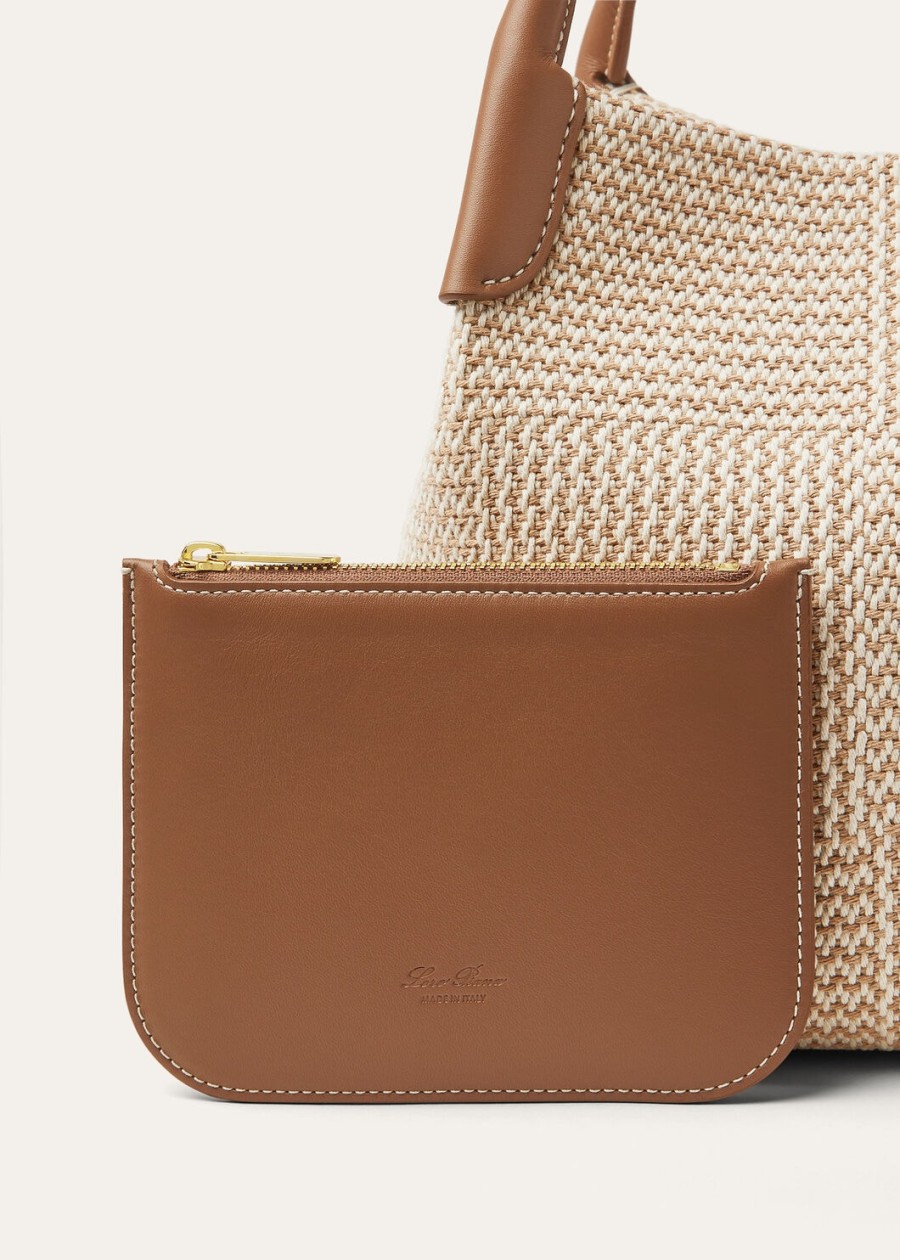 kleine katoenen tas in de kleur ecru biscuit molesun gold