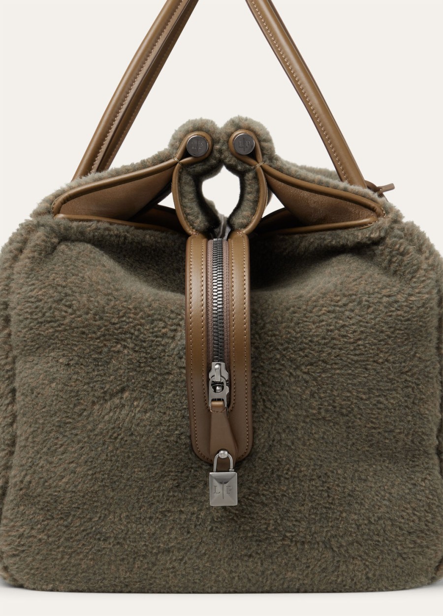 loom weekender bag l50 zijde kasjmier tundra mosssalted capersgun metal