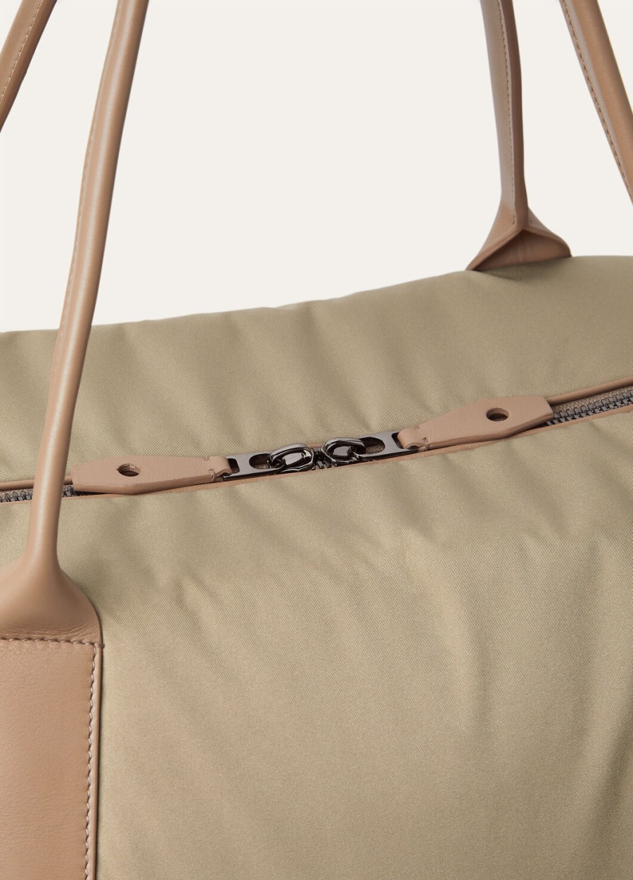 wind duffle microfiber tas - storm system tabakfumé taupeonyx