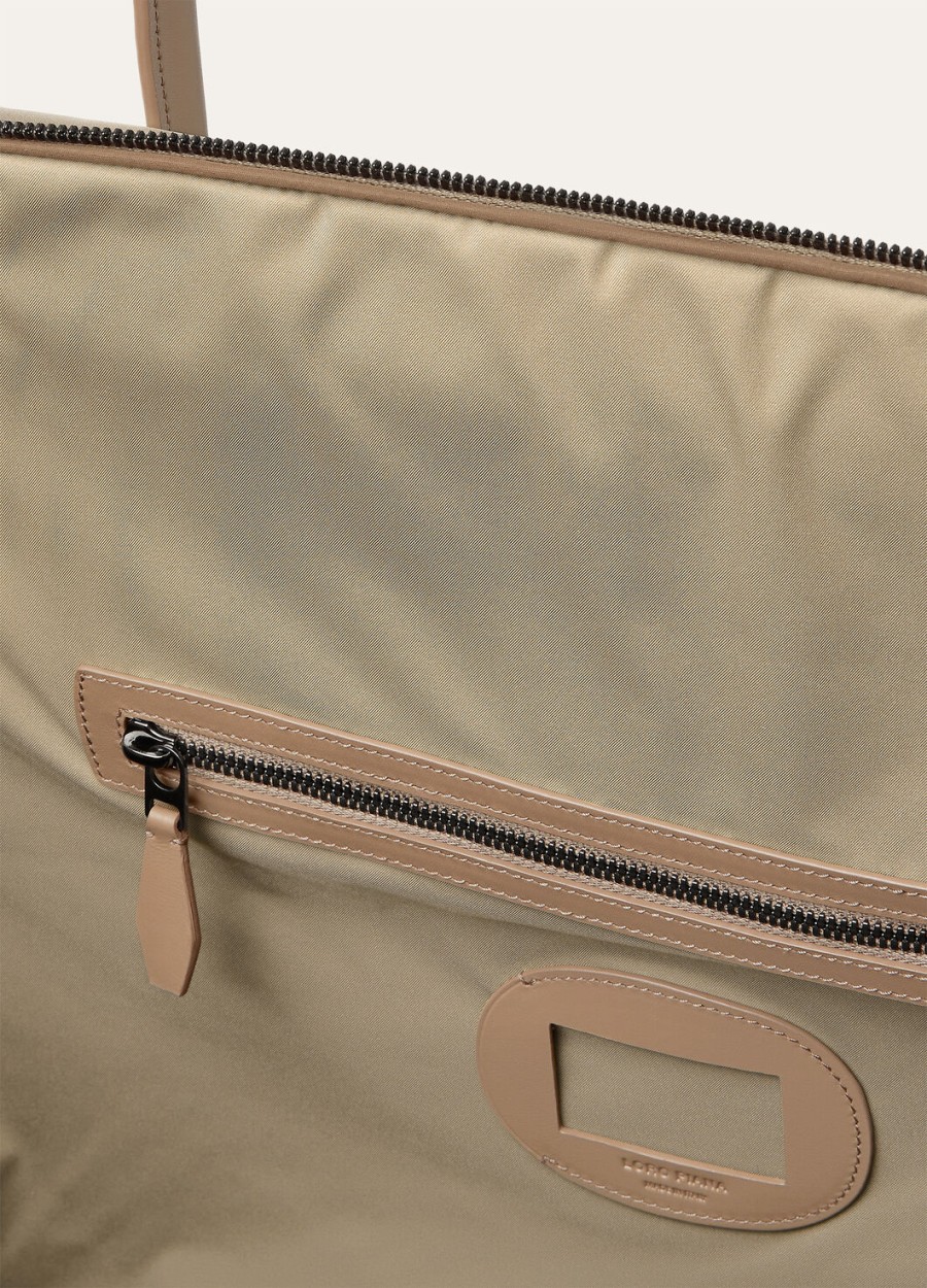 wind duffle microfiber tas - storm system tabakfumé taupeonyx