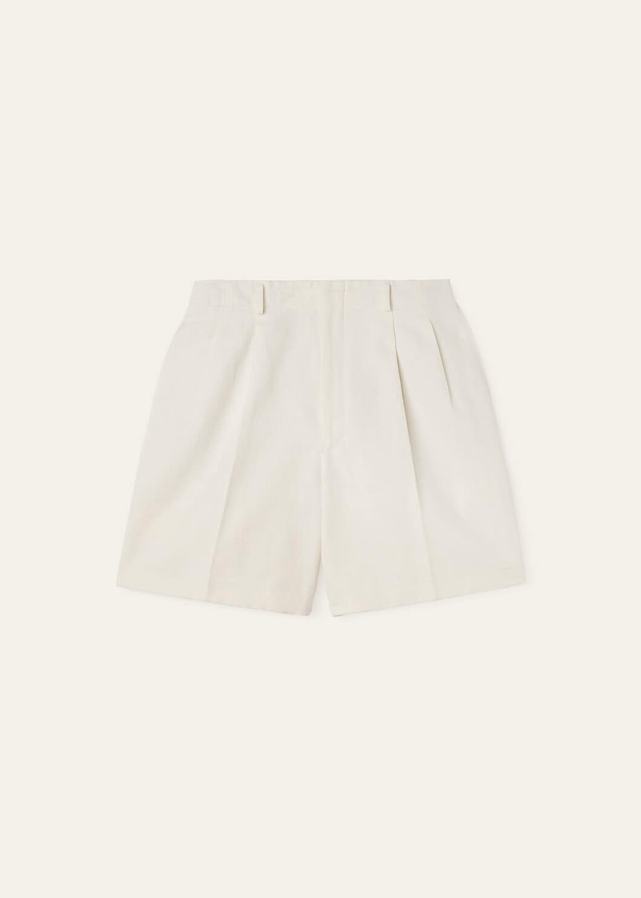 Joetsu katoenen shorts in de kleur Arctic Wolf