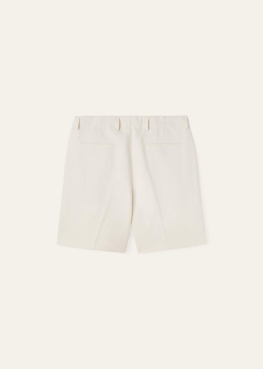Joetsu katoenen shorts in de kleur Arctic Wolf