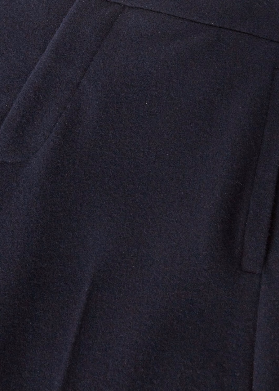 Kasjmier rijbroek van zuivere scheerwol, lichtblauw, marineblauw