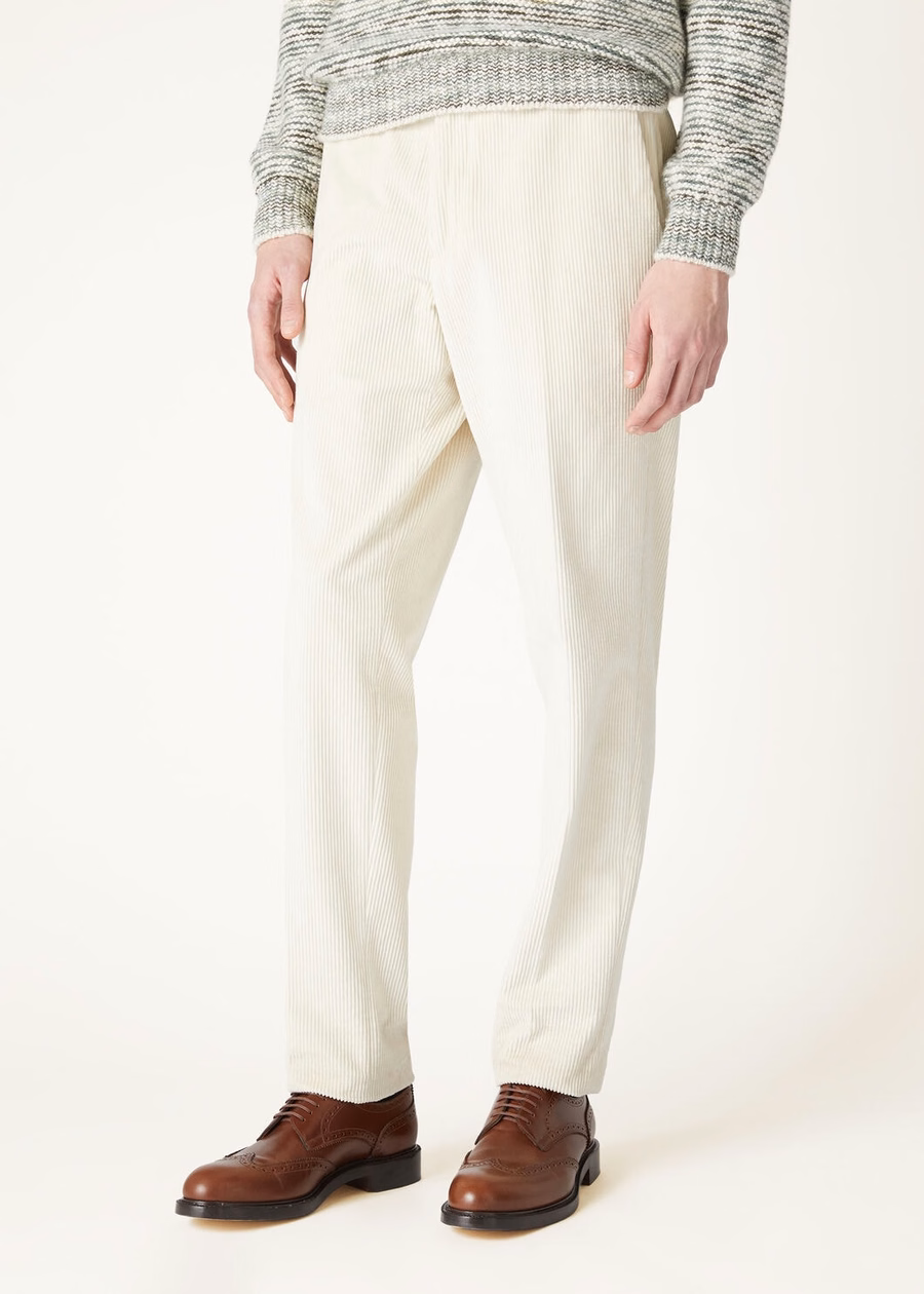Jarno katoenen broek Arctic Wolf