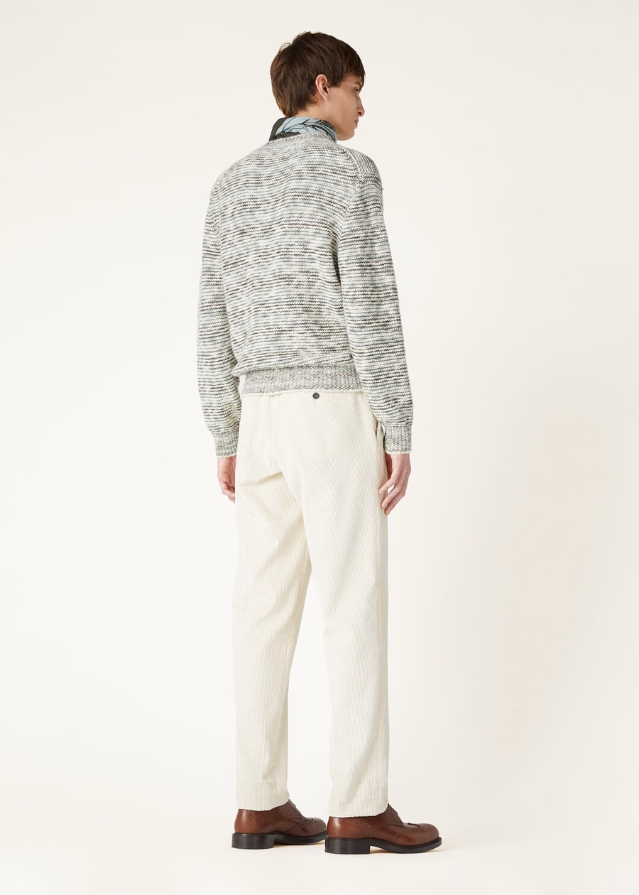 Jarno katoenen broek Arctic Wolf