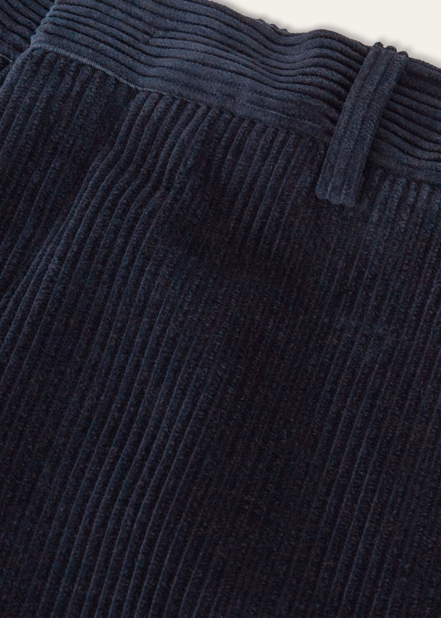 Jarno katoenen broek marineblauw