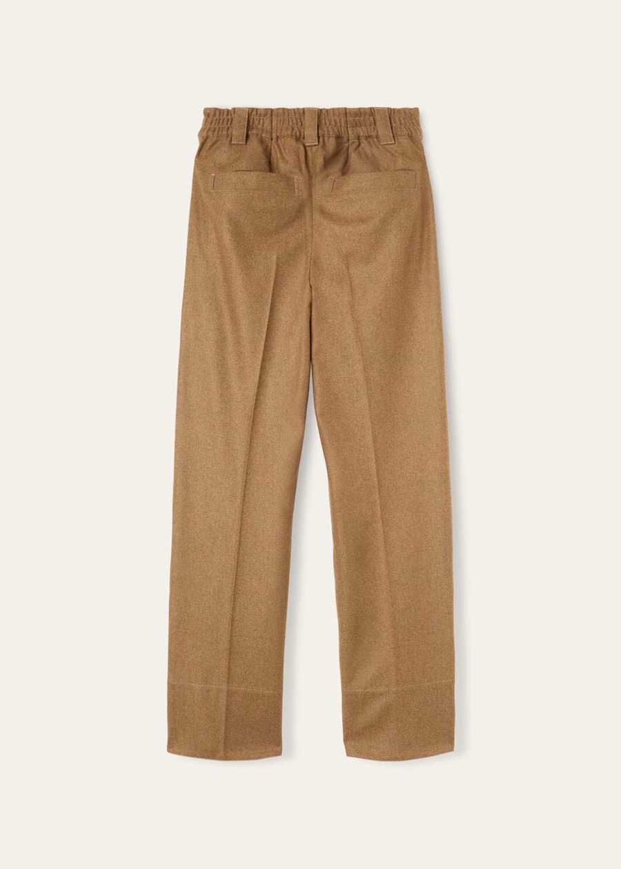 Reinga Kasjmier Broek van Scheerwol Schotse Tundra Melange