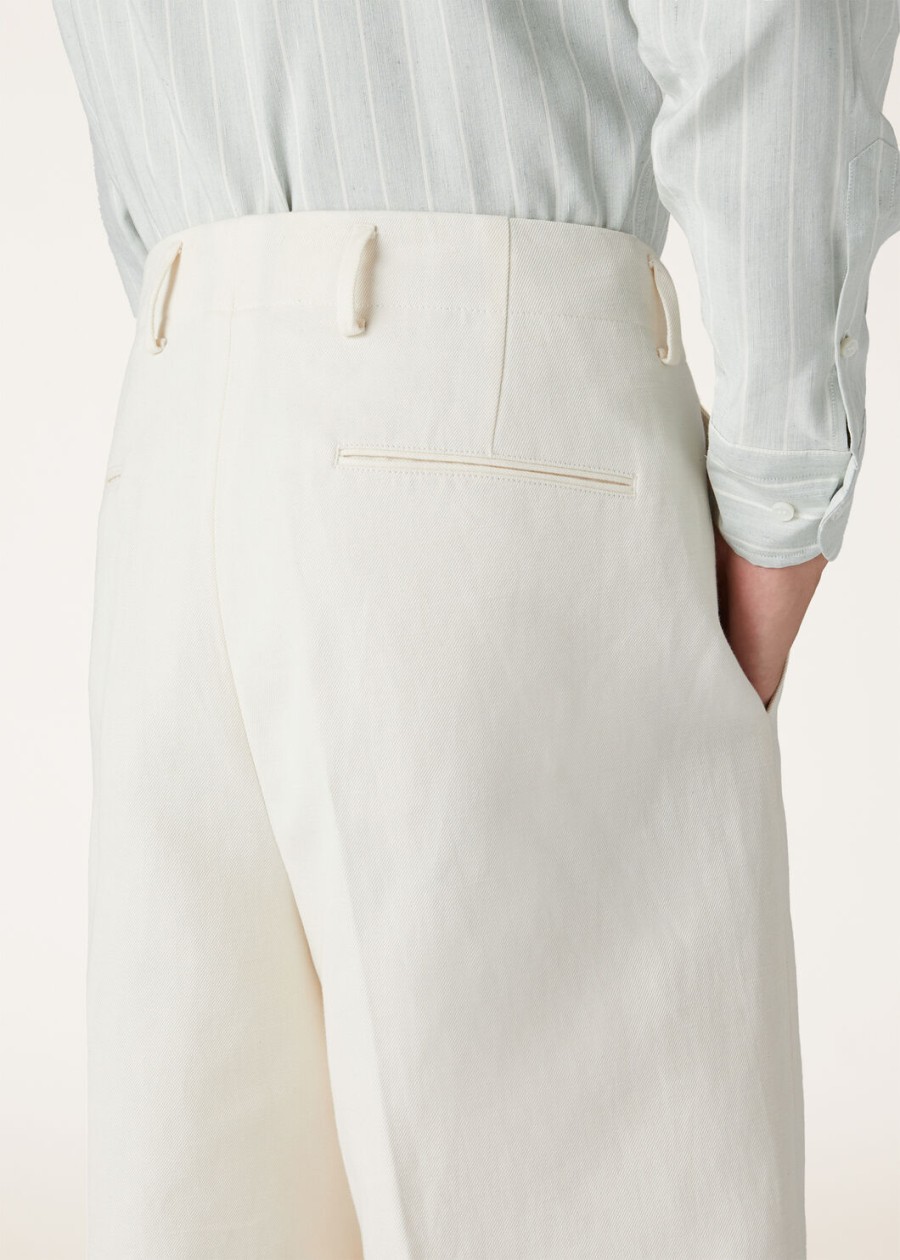 joetsu katoenen shorts in de kleur arctic wolf