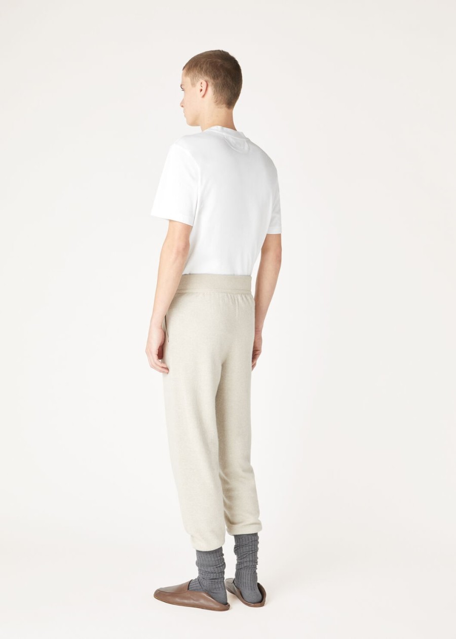 duo pants natural cashmere suitcasegrey melange
