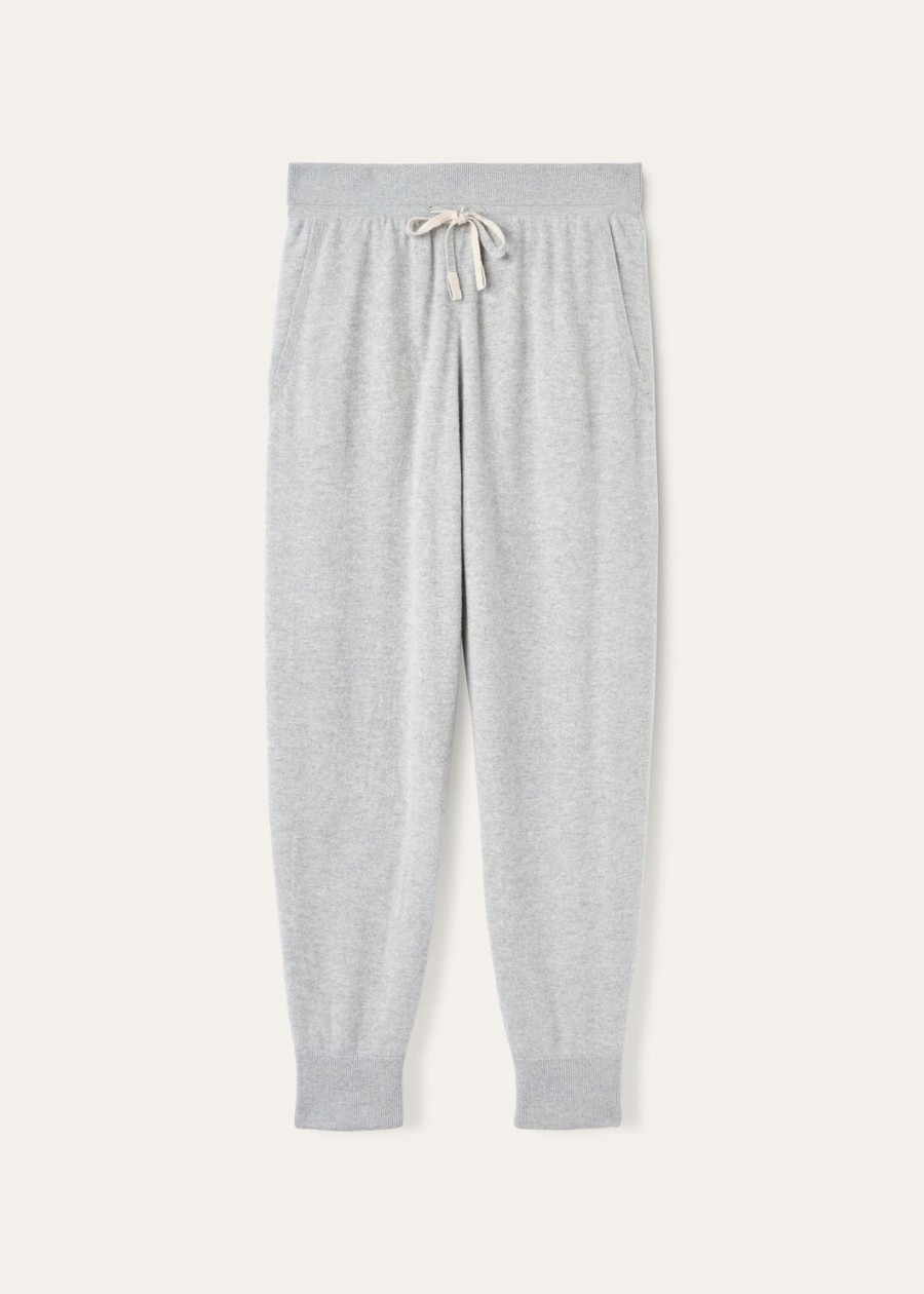 duo pants natural cashmere suitcasegrey melange