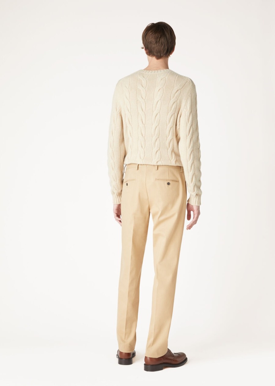 jarno katoenen highlander camelkleurige broek