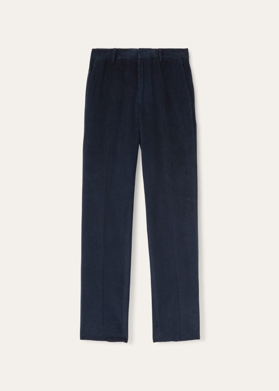 jarno katoenen broek marineblauw